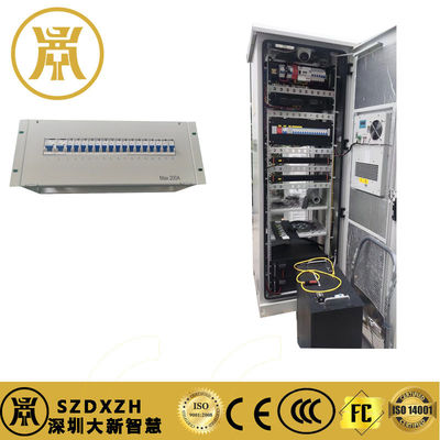 IP55 Outdoor Power Cabinet Steel Material Weatherproof Electrical Enclosures Anti Theft
