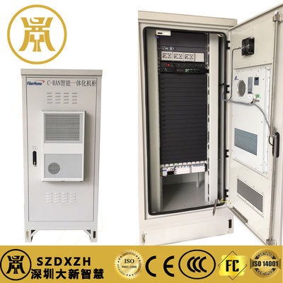 Powder Coated External Telecoms Cabinet Intelligent Power Protection Cabinet With Air Conditioner