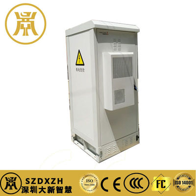 IP65 Outdoor Telecom Cabinet 40U Outdoor Enclosure Anti Theft With Integrated Power Supply