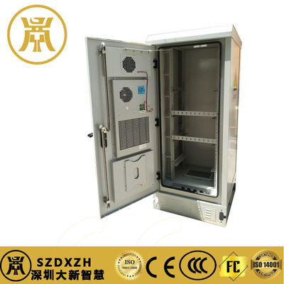30U IP55 Outdoor Enclosure Anti Theft Solar Battery Storage Cabinet OEM With 1500W Air Conditioner
