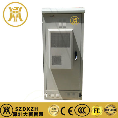 Double Walls Outdoor Telecom Cabinet 19 Inch AC Outdoor Unit Cabinet 32U