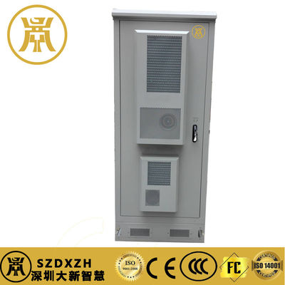 22U Ip55 Outdoor Telecom Cabinet Used For Telecommunications Base Stations With Battery