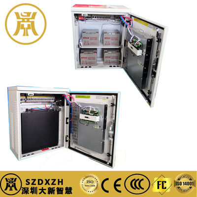 Pole Mount Outdoor Telecom Cabinet With UPS Battery And Monitory Unit