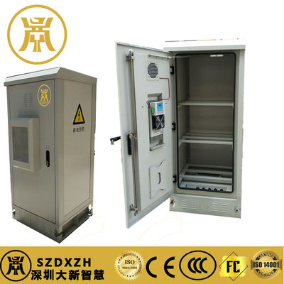 42U Outdoor Telecommunication Cabinet Anti Theft Rack Mounted Cabinet Customized With PDU
