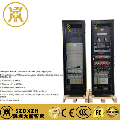 Indoor Energy Storage Cabinet 48V DC Power Supply Cabinet For Base Station