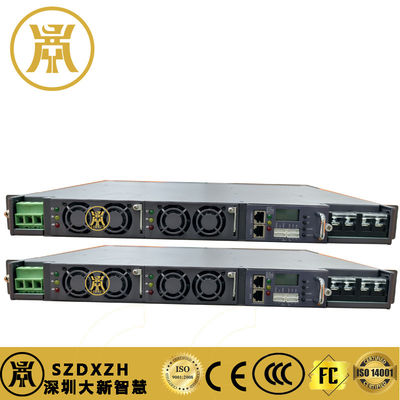 Embedded 19 Inch Rack Power Supply 100A Rectifier System For Telecom