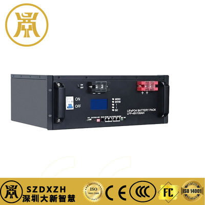 OEM 48V 100AH Lithium Iron Battery Rack Embedded Energy Storage Battery