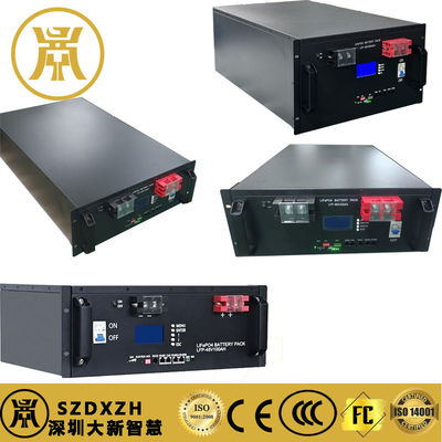 Black Lithium Battery 19 Inch Rack Lithium Iron Battery 150AH