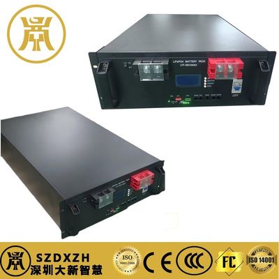 IP20 Lithium Iron Phosphate Battery 150AH Rack Mount 48v Battery Built In Ventilation